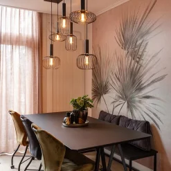 Hanglamp Aureole 6L mix zwart><noscript><img width=