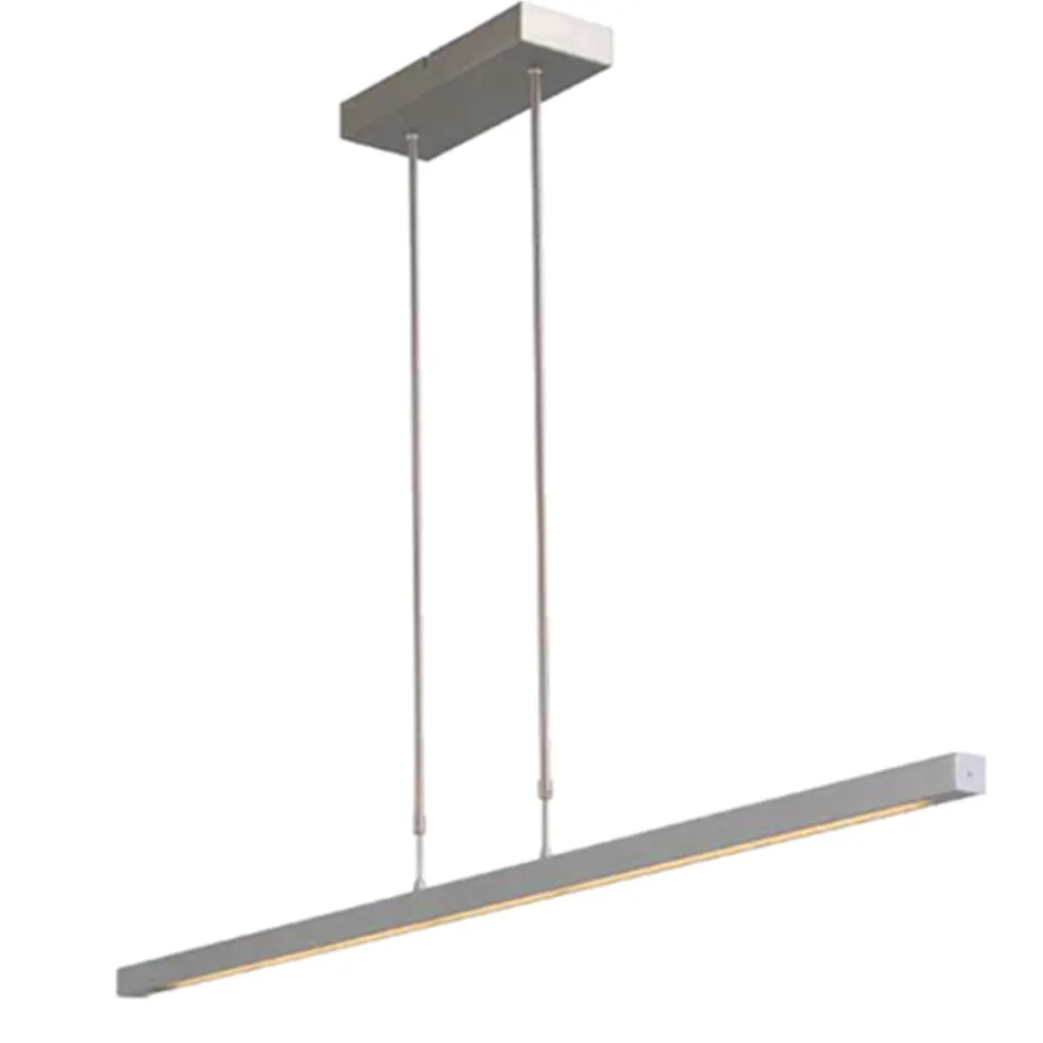 Hanglamp balk alu up+down 130cm pushdim>Straluma Online