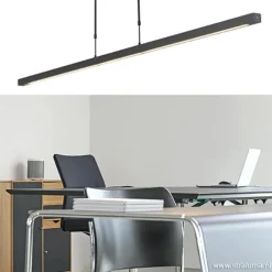 Hanglamp balk zwart 160cm up+down dtw></noscript>Straluma Clearance