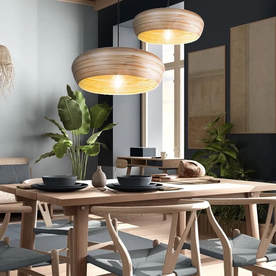 Hanglamp Bamboo Ufo 50cm>Straluma Discount