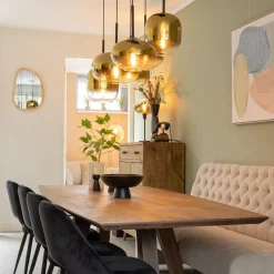 Hanglamp Bellini 6L zwart/gradient gold></noscript>Straluma Online