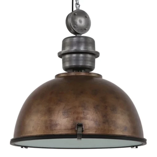 Hanglamp Bikkel 52cm brons/staal>Straluma Outlet