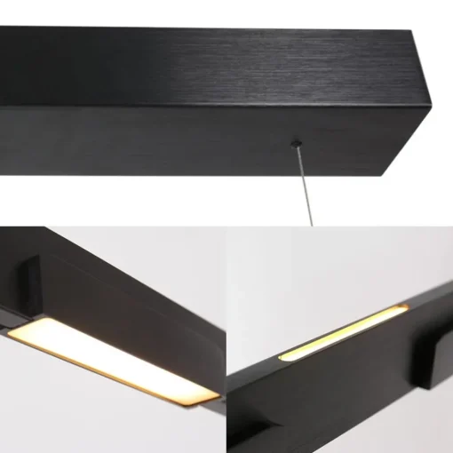 Hanglamp Bloc balk zwart up+ down>Straluma Best