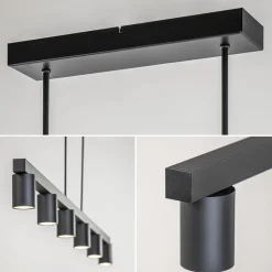 Hanglamp Bounce 6L 160cm zwart><noscript><img width=