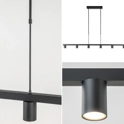 Hanglamp Bounce 6L 160cm zwart><noscript><img width=