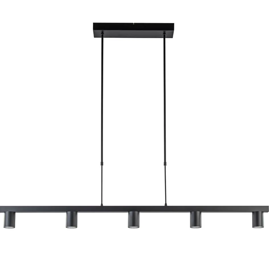 Hanglamp Bounce 5L tube spot zwart>Straluma Best