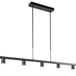 Hanglamp Bounce 5L tube spot zwart>Straluma Best