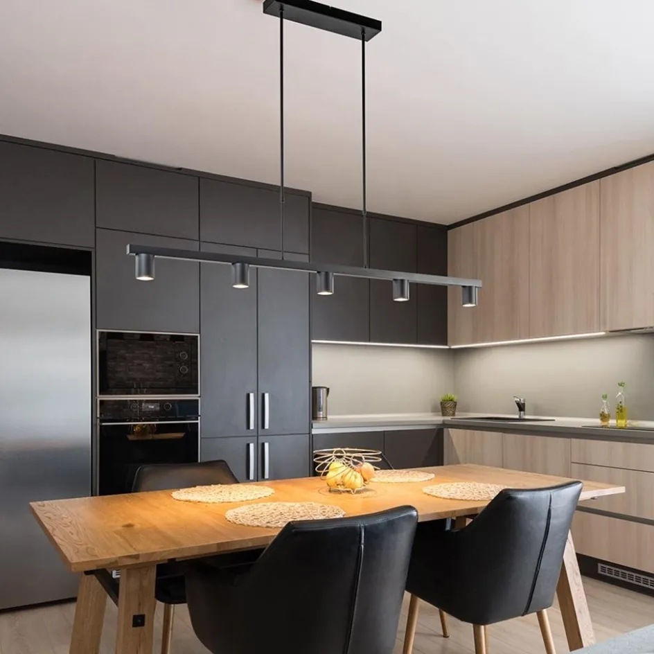 Hanglamp Bounce 5L tube spot zwart>Straluma Best