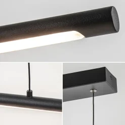 Hanglamp buis 110cm zwart 3-step dim></noscript>Straluma Outlet