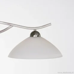 Hanglamp Capri staal/glas eettafel></noscript>Straluma Hot
