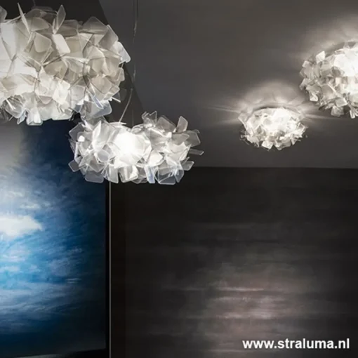 Hanglamp Clizia fumé 78cm>Straluma Sale