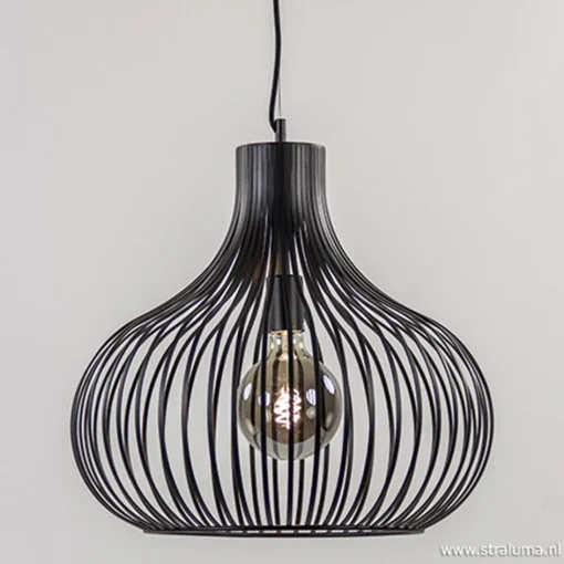 Hanglamp draad zwart groot 48cm>Straluma Clearance