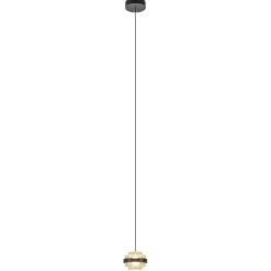 Hanglamp Dynasty 1L zwart/amber>Straluma Best