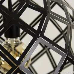 Hanglamp Emma bol zwart 40cm><noscript><img width=