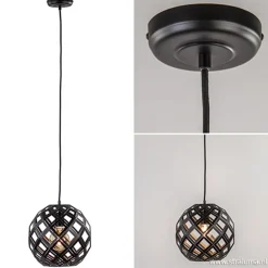 Hanglamp Emma bol zwart 30cm></noscript>Straluma Sale