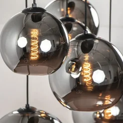Hanglamp Fantasy Globe 8L zwart+smoke></noscript>Straluma Clearance