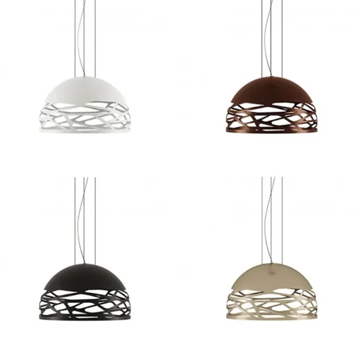 Hanglamp Kelly Dome zwart 50cm>Straluma Discount