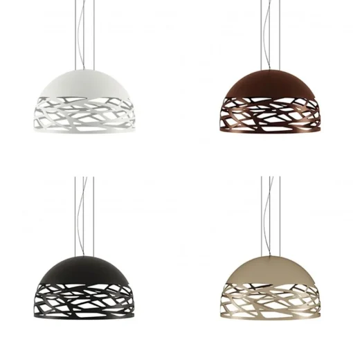 Hanglamp Kelly Dome zwart 60cm>Straluma Discount