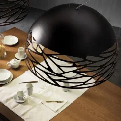 Hanglamp Kelly Dome zwart 60cm></noscript>Straluma Discount