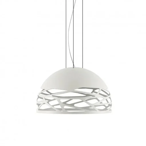 Hanglamp Kelly koepel 50cm wit>Straluma Sale