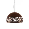 Hanglamp koepel brons 60cm 3xe27>Straluma Sale