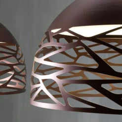 Hanglamp koepel brons 60cm 3xe27></noscript>Straluma Sale