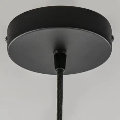 Hanglamp Maze bamboe/zwart 60cm></noscript>Straluma Outlet