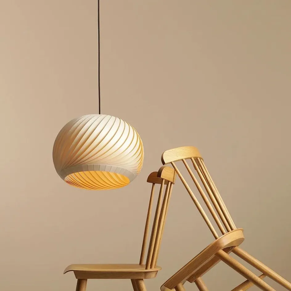 Hanglamp Nature 40cm hout naturel>Straluma Clearance