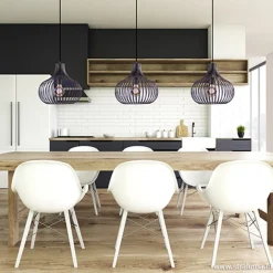 Hanglamp Onion 3L draad zwart></noscript>Straluma