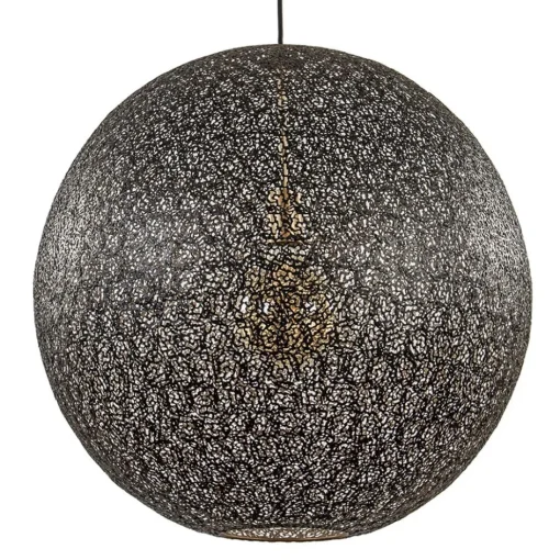 Hanglamp Oronero bol zwart/goud 60cm>Straluma Sale