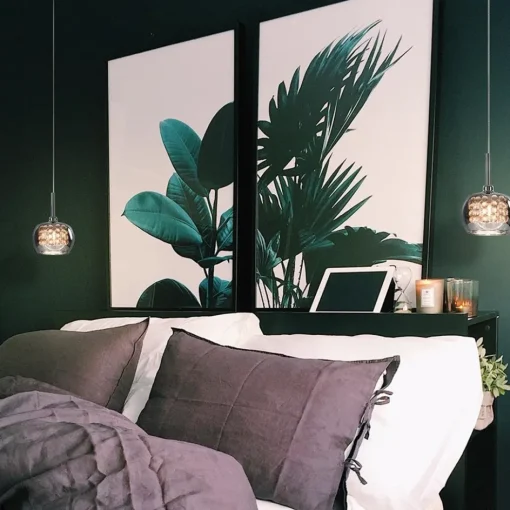 Hanglamp Pearl klein chroom + smoke glas>Straluma Online