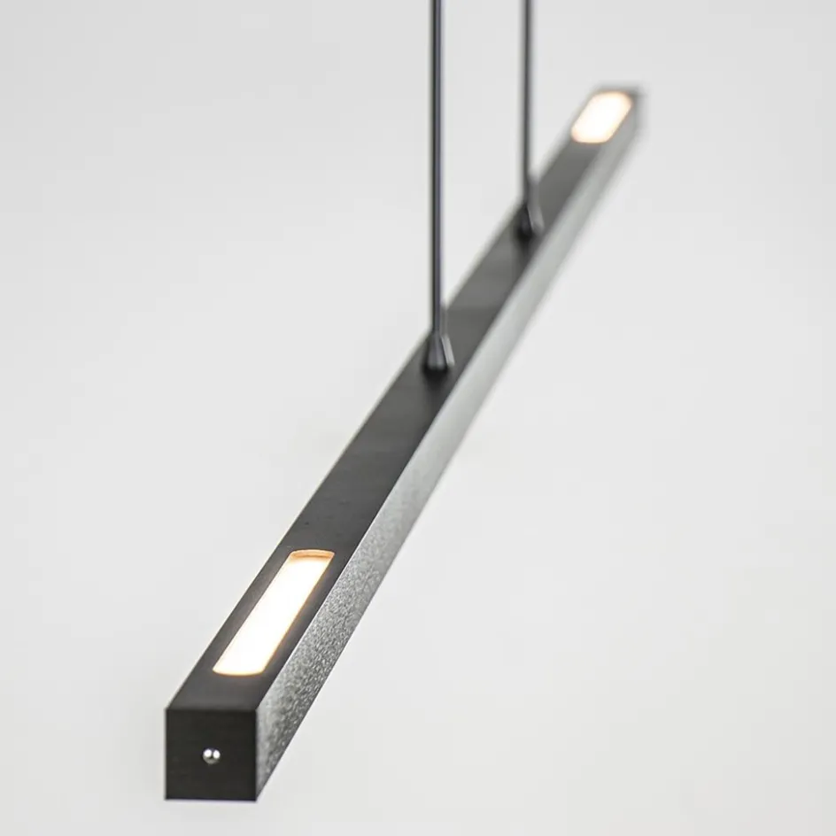 Hanglamp Real zwart up+down 2xpush dtw>Straluma Discount