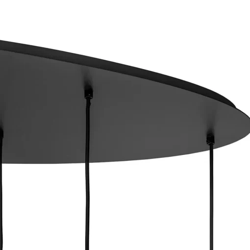 Hanglamp Riva ovaal 8L zwart>Straluma Hot