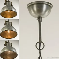 Hanglamp Shelly industrieel zink/hout><noscript><img width=