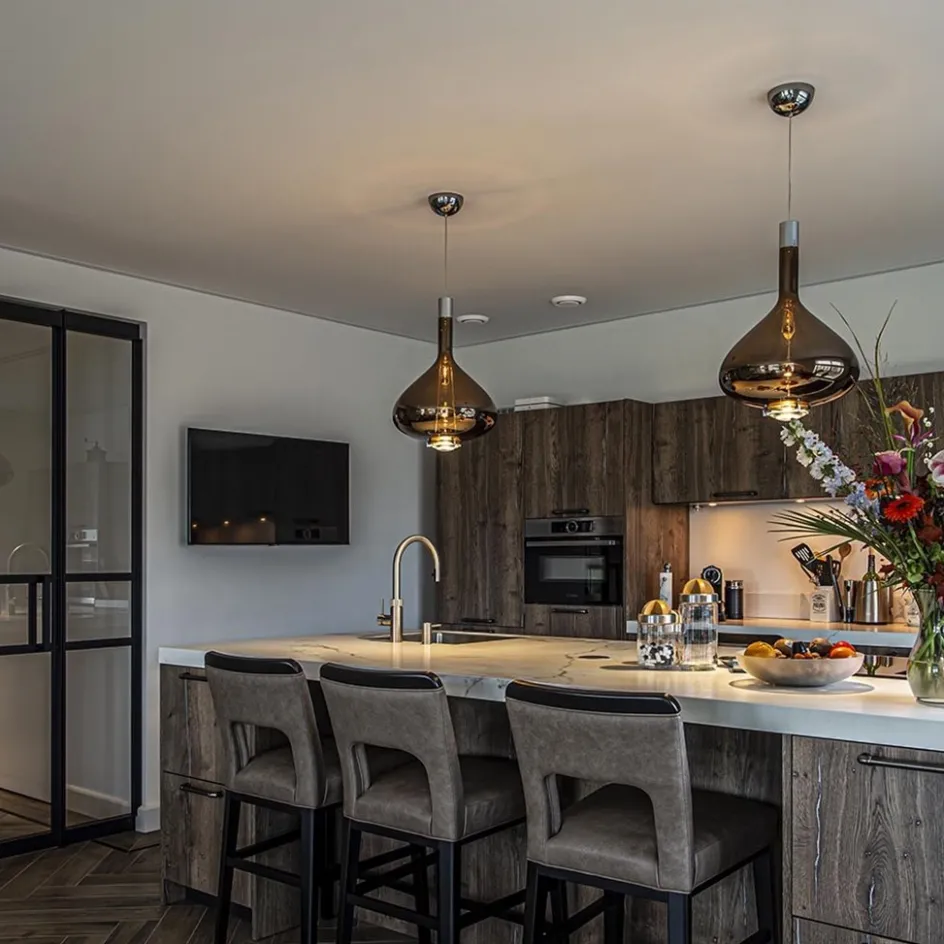 Hanglamp Sky-Fall groot brons>Straluma New