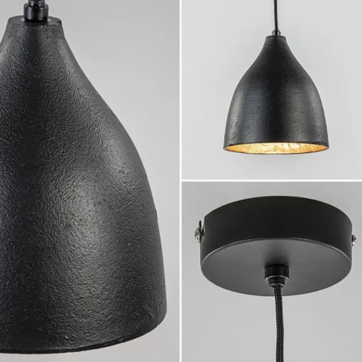 Hanglamp Sumero zwart/goud>Straluma Online