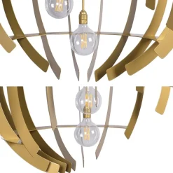 Hanglamp Terra 100cm goud></noscript>Straluma Discount