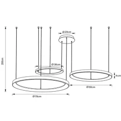 Hanglamp Vidal 3 ringen matgoud><noscript><img width=