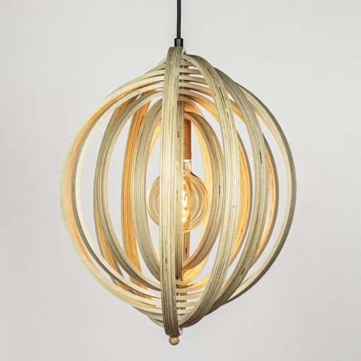 Hanglamp Woody 44 hout naturel>Straluma Clearance