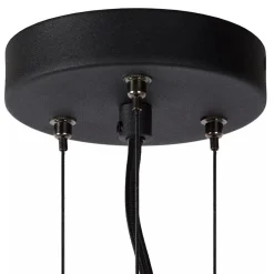 Hanglamp zwart + smoke glas 40cm></noscript>Straluma Outlet