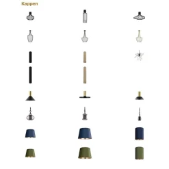 Hanglamp zwart Spin met 6 snoeren></noscript>Straluma New