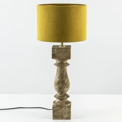 Houten lampvoet Cumani met bronzen fitting></noscript>Straluma Hot