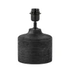 Houten lampvoet Paolu zwart exclusief kap>Straluma Clearance