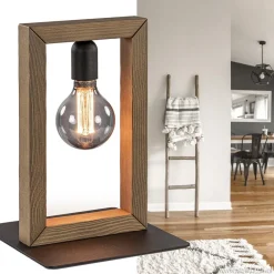 Houten tafellamp frame met zwart></noscript>Straluma New
