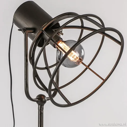 Industriële driepoot vloerlamp Givan>Straluma Online