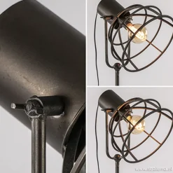 Industriële driepoot vloerlamp Givan></noscript>Straluma Online