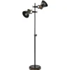 Industriële vloerlamp Jody metaal met hout>Straluma Best