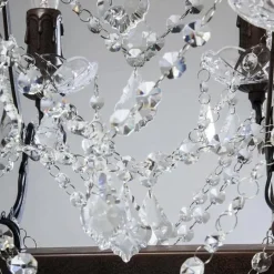 Klassieke eettafelhanglamp met kristal></noscript>Straluma Sale