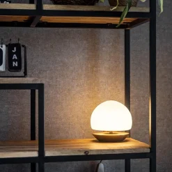 Klassieke LED tafellamp brons dimbaar></noscript>Straluma Outlet