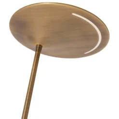 Klassieke LED vloerlamp met uplighter en leeslamp>Straluma Outlet